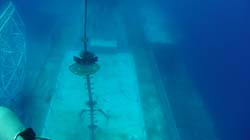 radio antenna on Vandenberg wreck